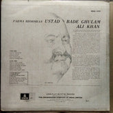 Padma Bhooshan Ustad Bade Ghulam Ali Khan - Padma Bhooshan Ustad Bade Ghulam Ali Khan (Vinyl)